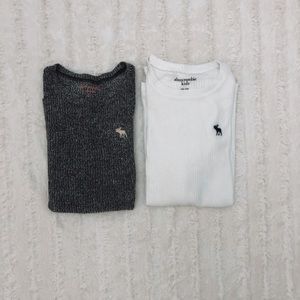 🌑☁️Girls Abercrombie & Fitch Long Sleeves 12☁️🌑